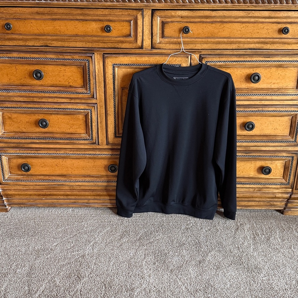 Pebble Beach Black Performance Top